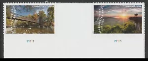 US 5960m 5960o Appalachian Trail F vert coppia piastra grondaia MNH 2025 - Foto 1 di 1