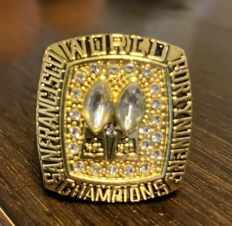 1984 SAN FRANCISCO 49ERS NFL SUPER BOWL XIX CHAMPIONSHIP RING! JOE MONTANA! - Image 1 of 3