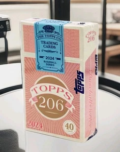 2024 Topps T206 scatola singola sigillata in fabbrica 40 carte - Foto 1 di 15