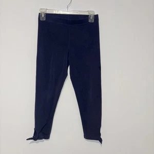 Lilly Pulitzer Girls Maia Leggings bow cutout navy blue size XL girls - Picture 1 of 8