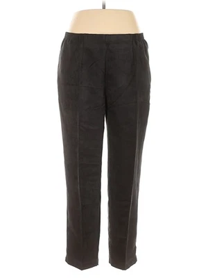 Draper's & Damon's Women Gray Casual Pants XL Petites - Image 1 of 2