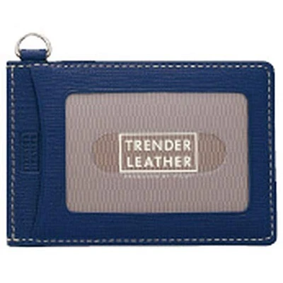 Estuche de pase de cuero PILOT Trender, único 05L, azul (TLPP05SL) Foto 1 de 2