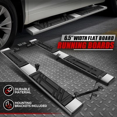 For 14-19 Toyota Highlander 6.5" Side Premium Running Boards Pedal Step Nerf Bar Foto 1 de 4