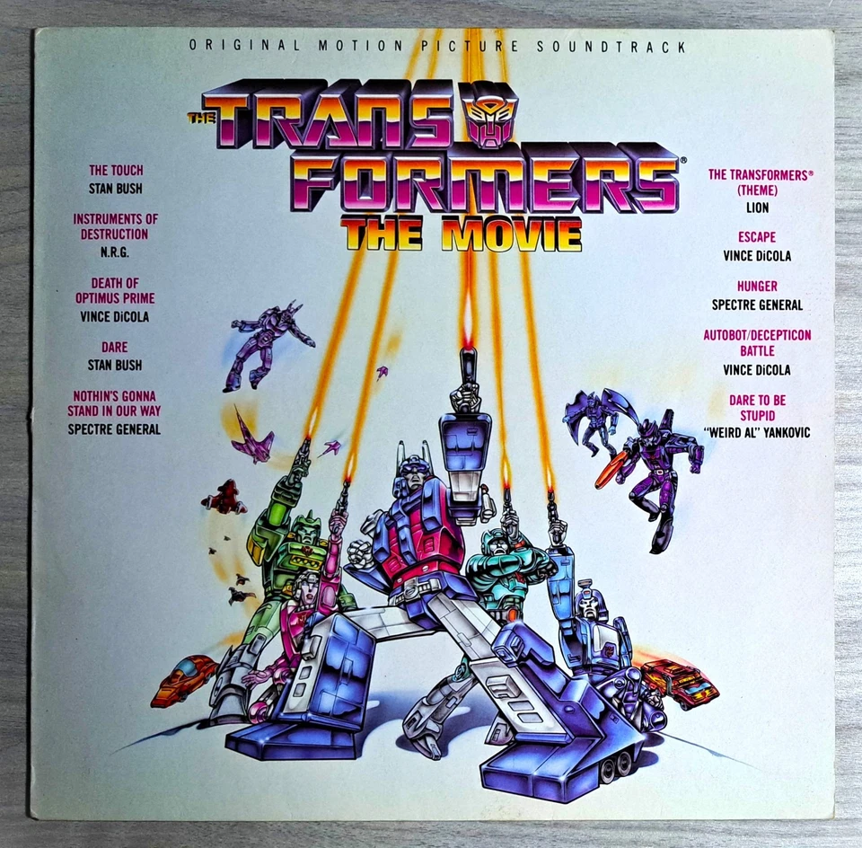 Transformers: The Movie - Soundtrack - *ORIGINAL 1986 RELEASE* - 12" Vinyl LP - Image 1 of 4