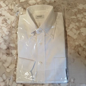 $550 Euro Bespoke Ivy League  OCBD  Besnard  Anglo Italian White Oxford  - Picture 1 of 7