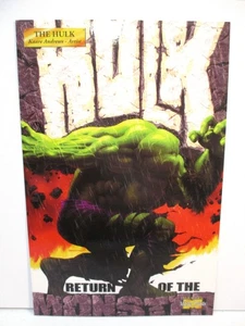 Marvel Master Prints 2001 Incredible Hulk by Kaare Andrews Oversize Card - Picture 1 of 3
