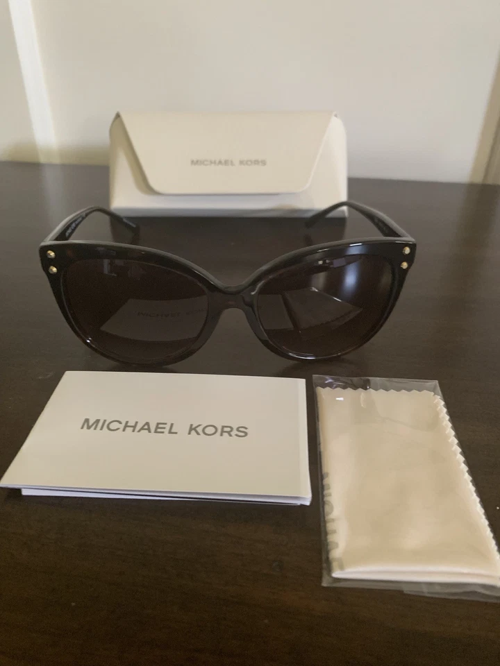 Gafas de sol Michael Kors Jan MK2045 55 mm acetato de tortuga oscuro/marrón degradado Foto 1 de 3