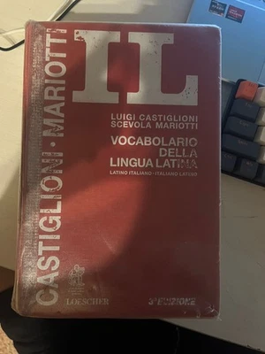 Dizionario Latino Castiglioni Mariotti Vocabolario Loescher Scuola - Immagine 1 di 2
