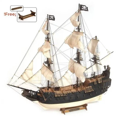 OcCre Black Swan 1:75 – Historisches Holzmodell Piratenschiff - Bild 1 von 4