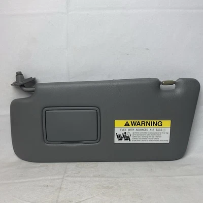 2005 - 2006 Honda CR-V CRV Sun Visor Driver Left Side LH Gray Vinyl Shade OEM - Image 1 of 4