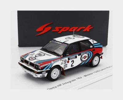 1:43 SPARK Lancia Delta Hf 16V #2 Winner Rally 1000 Lakes 1991 Kankkunen S9010 - Immagine 1 di 2