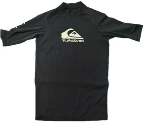 Quicksilver UVtech Compression Surf Shirt Black Size Small - Bild 1 von 9