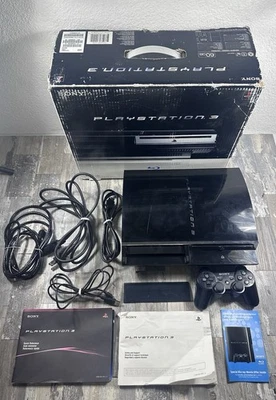 Sony PlayStation 3 PS3 CECHA01 Console Backwards Compatible 60 GB * TESTED* - Image 1 of 4