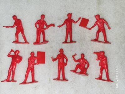 Lote de 9 figuras rojas de carreras de coches tragamonedas 1/32? Foto 1 de 2