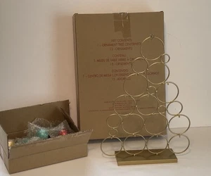 Avon Juego Árbol Adorno Metal Navidad Nuevo En Caja - Imagen 1 de 7