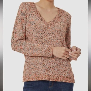 Jones New York weicher Strick Pullover V-Ausschnitt Baumwollmischung M klassisch lässig - Bild 1 von 13