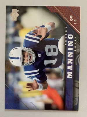 2005 Upper Deck #79 Peyton Manning Indianapolis Colts NRMT FRETE GRÁTIS! - Imagem 1 de 3