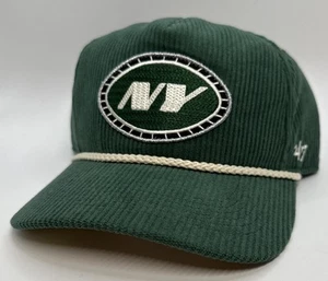New York Jets Stoney Clover Lane x '47 Verde Touch Down Enganche Sombrero Ajustable - Imagen 1 de 11