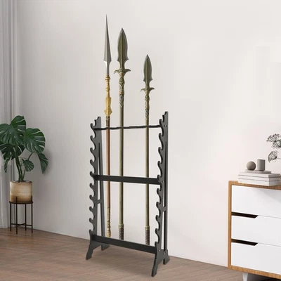 Sword Stand, Vertical Sword Stand Display, 10 Tier/5 Hole Sword Holder - Image 1 of 4