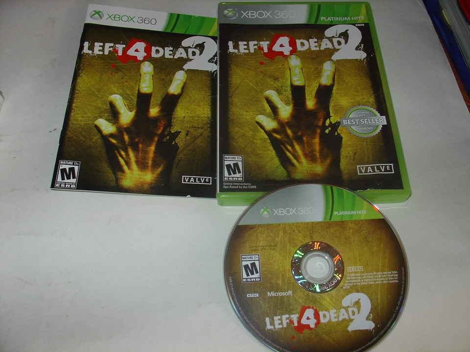 Left 4 Dead 2 (Microsoft Xbox 360, 2009) Minty Complete CIB Tested Working - Image 1 of 1