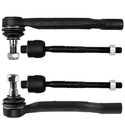 For 2003-2005 Honda Pilot Acura MDX 4 Pcs Front Inner Outer Tie Rod Links Kit - Image 1 of 4