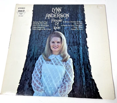 Lynn Anderson Flower Of Love LP Vinyl 1973 Record Album UNTESTED - Image 1 of 4