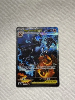 Mega Charizard X EX SIR 125/094 (English) Phantasmal Flames Pokemon TCG NM - Image 1 of 4