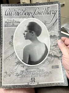 E 9x12 1920 Ziegfeld Midnight Frolic Noten Frances White Cover - Bild 1 von 1