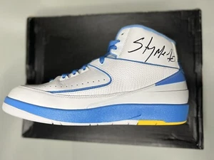 Jordan 2 Retro Melo (2018) Signed by Carmelo Anthony Hall Of Famer - Picture 1 of 9