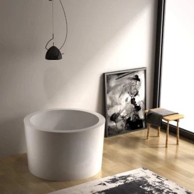 Banheira de imersão HEATGENE 41" acrílica independente com certificação UPC fácil de usar - Imagem 1 de 4