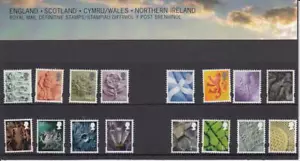 GB 2018 PAQUETE DE PRESENTACIÓN DEFINITIVA Nº 109 SELLO COMO NUEVO 4 SELLOS REGIONALES ESCAN109 - Imagen 1 de 2