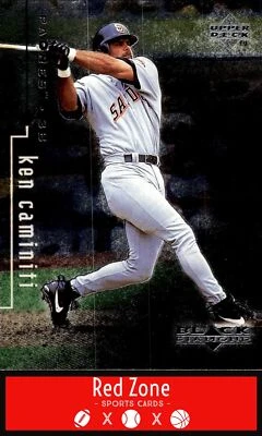 1999 Upper Deck Black Diamond - #70 Ken Caminiti NM Set Break. - Image 1 of 2