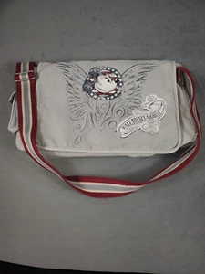 Disney Parks Kuriertasche großer grauer Laptop Mickey Maus authentisch Distressed - Bild 1 von 17