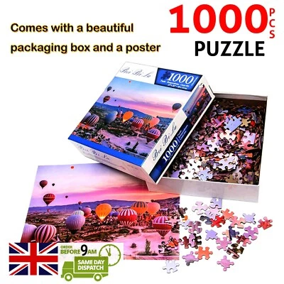 Jigsaw Puzzles 1000 Pieces Set Adult Art Jigsaw Puzzle Learning Toy Gift 70*50cm - Image 1 of 4