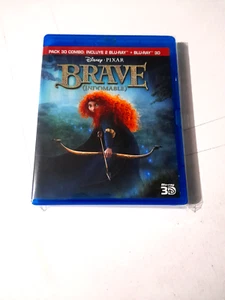 BLU-RAY "BRAVE (INDOMABLE)" COMO NUEVO 3 DISCOS 3D Y 2 DVD WALT DISNEY PIXAR - Picture 1 of 2