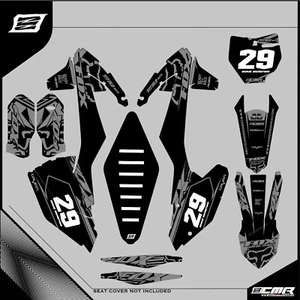 KIT Grafiche adesive Per KTM SXF EXC 2016 2017 2018 2019 17 18 19 - Imagen 1 de 1