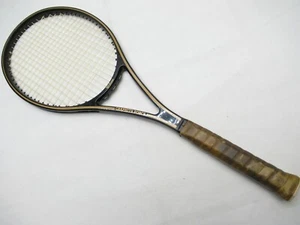 VINTAGE WILSON GRAPHITE FORCE MIDSIZE TENNIS RACQUET (4 3/8) LONG TERM STORAGE - Picture 1 of 12