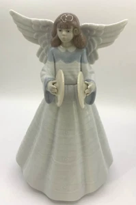 LLADRO Spain Angelic Cymbalist porcelain CIRCA 1990s - Picture 1 of 6