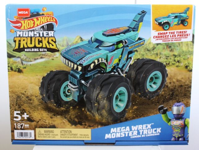 Mega Construx Hot Wheels Mega Wrex Monster Trucks