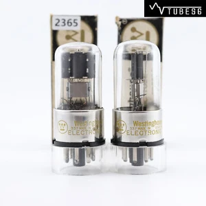A pairs 6SQ7 GT 6G2P TUBES US WESTINGHOUSE IN ORIGINAL BOX. Square Getter - Picture 1 of 5