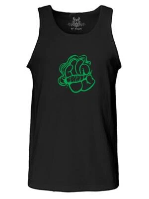 NUEVO HOMBRE ESTAMPADO DISEÑO GRÁFICO HIPSTER MARIHUANA ARTE REGALO DIVERTIDO LINDO CAMISETA SIN MANGAS Foto 1 de 4