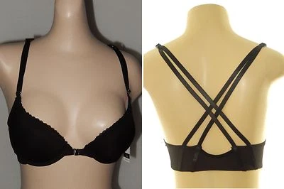  SUJETADOR PUSH UP XOXO MAX ESCOTE PROFUNDO TIRAS CRUZADAS TRASERO CIERRE DELANTERO Foto 1 de 4