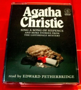 Agatha Christie Sing A Song Of Sixpence+3 2-Tape UNAB Audio Edward Petherbridge - Picture 1 of 1