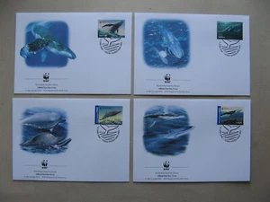 AUSTRALIA, 4x cover FDC 2006, WWF Whales - Picture 1 of 1