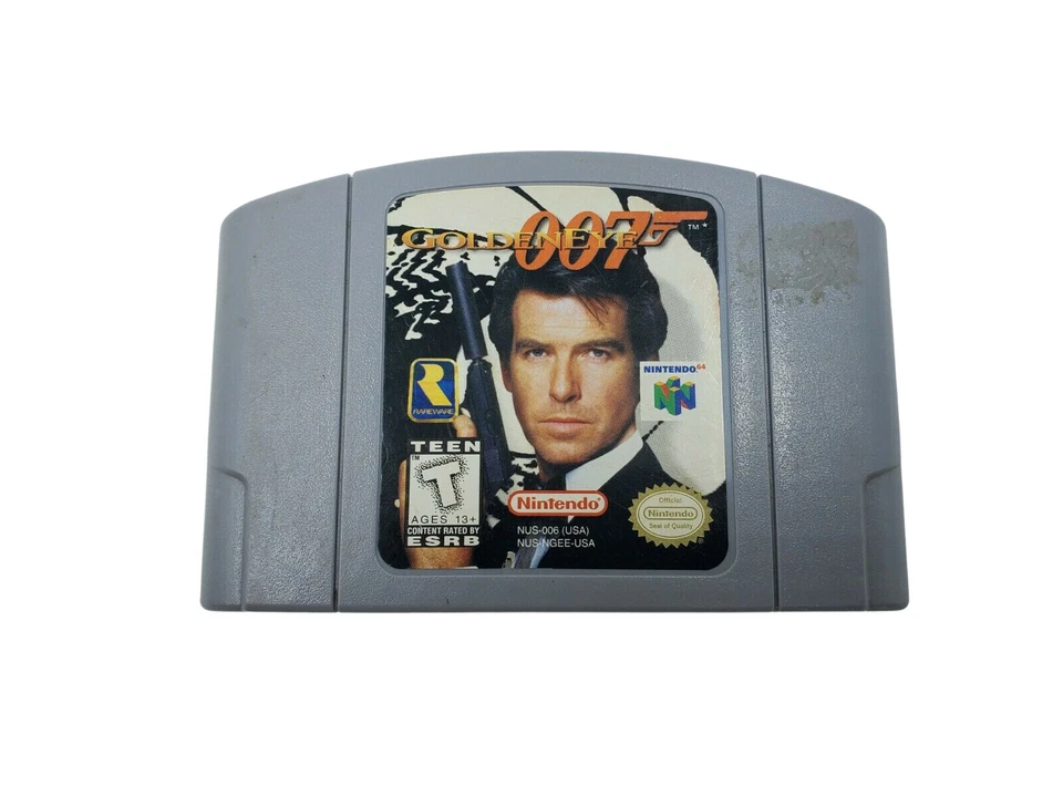 Goldeneye 007 Game Card Cartridge Console for Nintendo 64 N64 US Version - Image 1 of 1