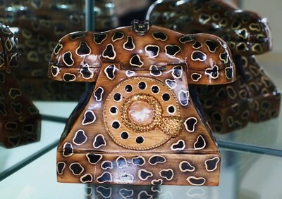 Bolso de teléfono de leopardo MARILYN MONROE CRYSTAL DE TIMMY WOODS Foto 1 de 4