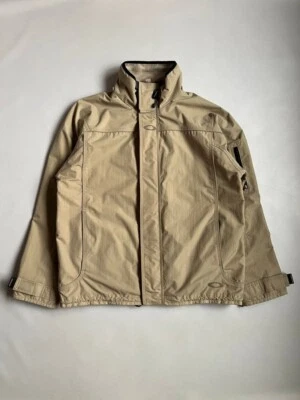 Vintage Oakley Men Beige WaterProof Outdoor Jacket With Fleece Vest Size M - Image 1 of 4
