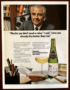 1971 CHAMPALE Malt Liquor Vintage Print Ad Sparkling Extra Dry - Picture 1 of 1
