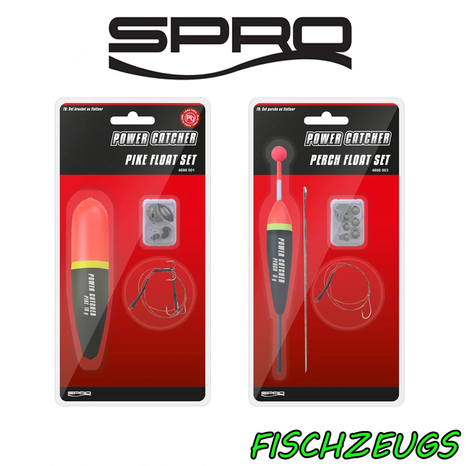 Spro Deadbait Set Pose Köderfisch Haken Gewicht Rig Gummistopper Ködernadel - Bild 1 von 1