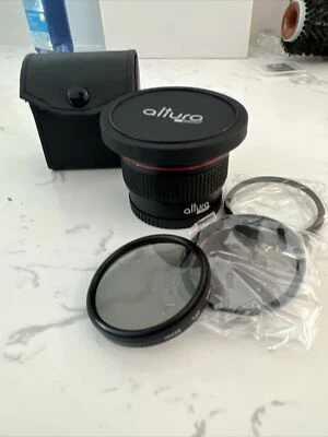 Lente de cámara súper macro ojo de pez Altura MC HD 0.35X con estuche y 3 lentes adicionales Foto 1 de 4